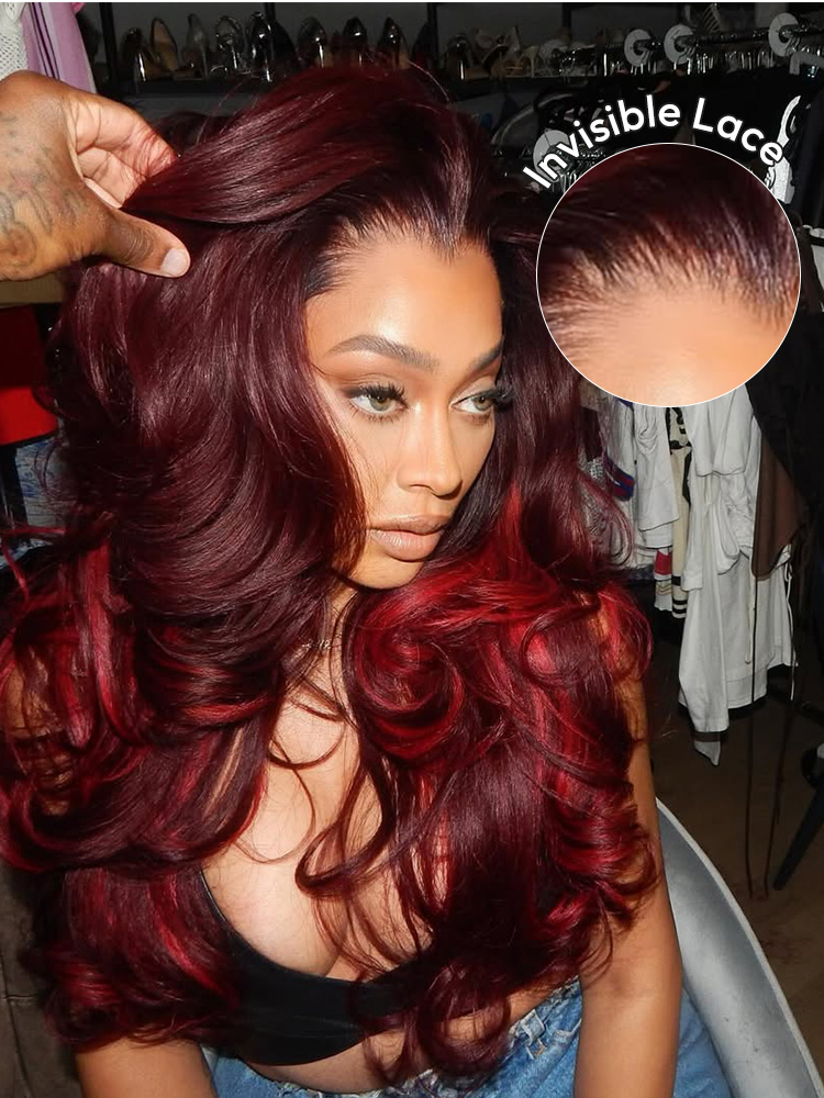 Cherry Cola Red Ombre Wig Cherry Cola Red Ombre Wig