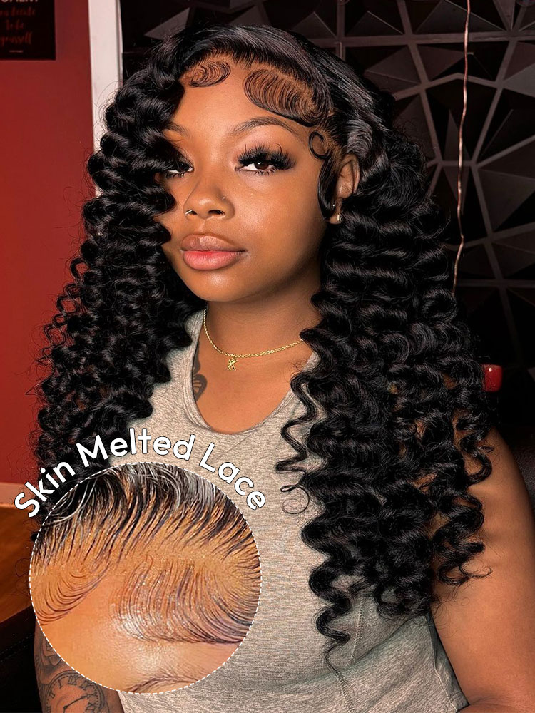 Deep Parting Closure Wigs
