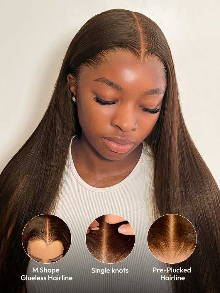 M Shaped Hairline Wig