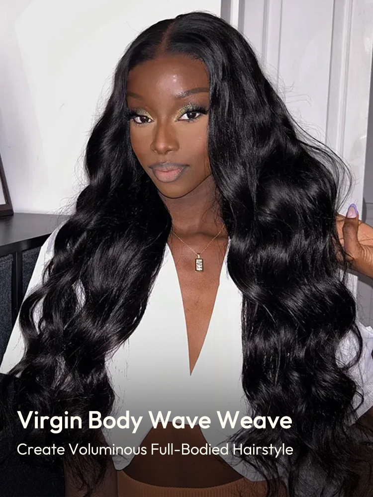Body Wave Hair Lace Closure Bundels