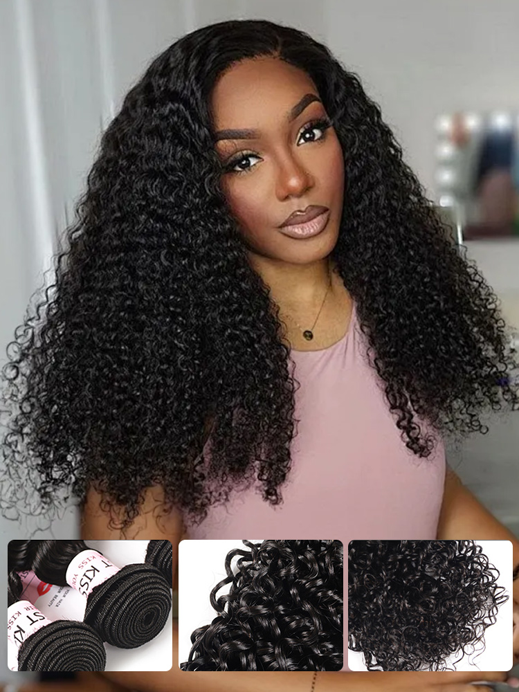 Curly Hair Weave With Closure