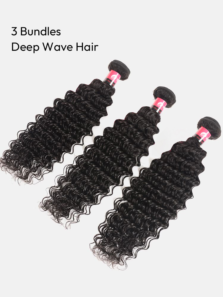Brazilian Deep Wave Hair Bundles