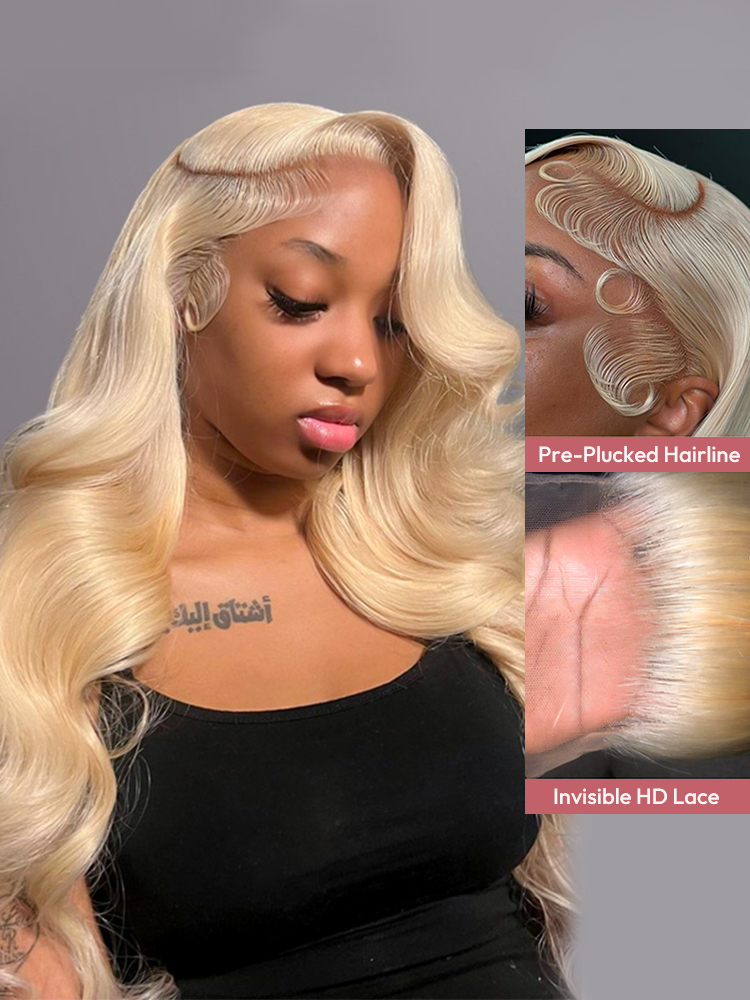 Blonde Straight Pre-Plucked Hairline