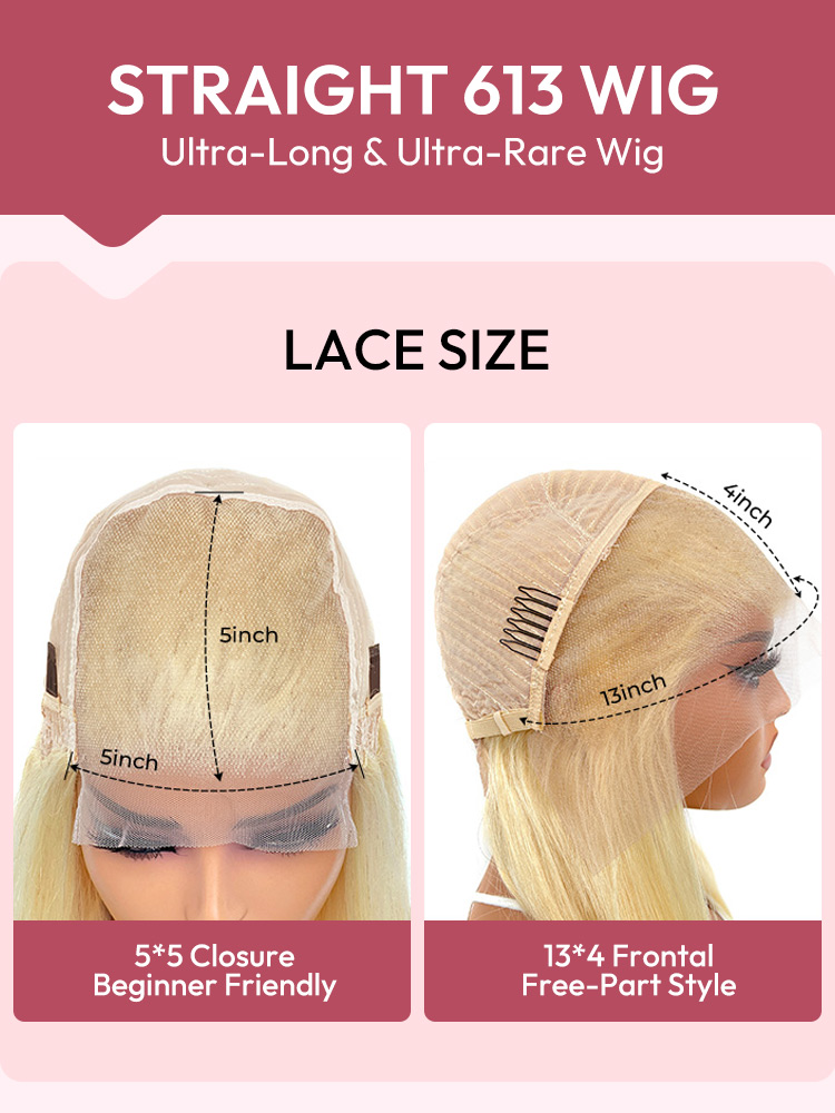 613 Straight Lace Wigs
