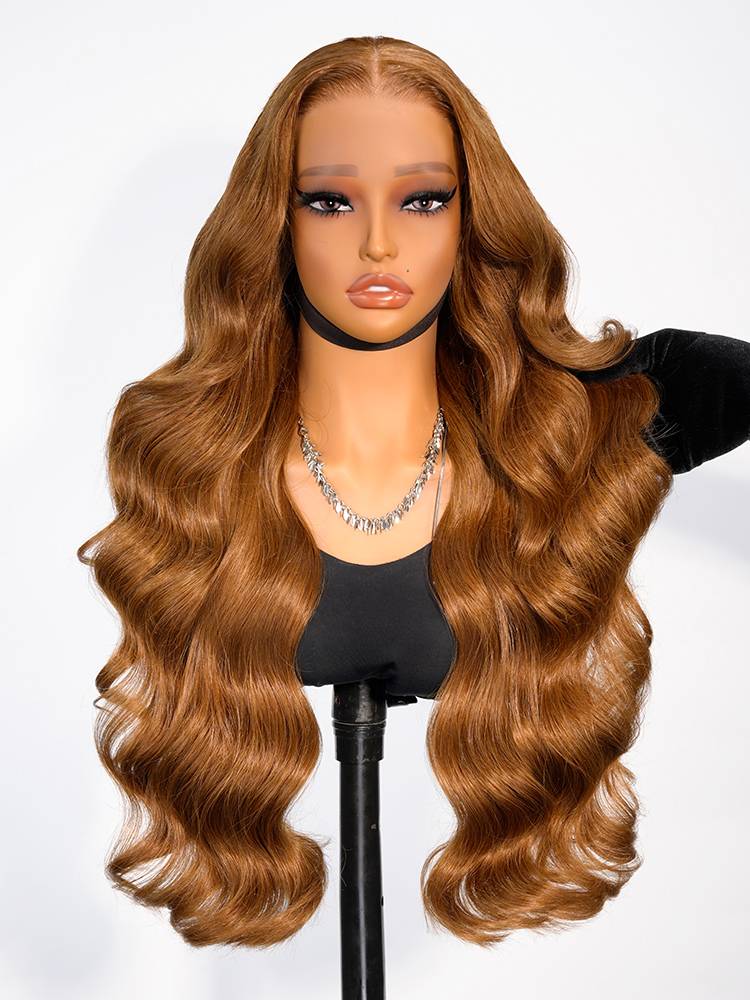 Glueless Caramel Brown Wig Glueless Caramel Brown Wig