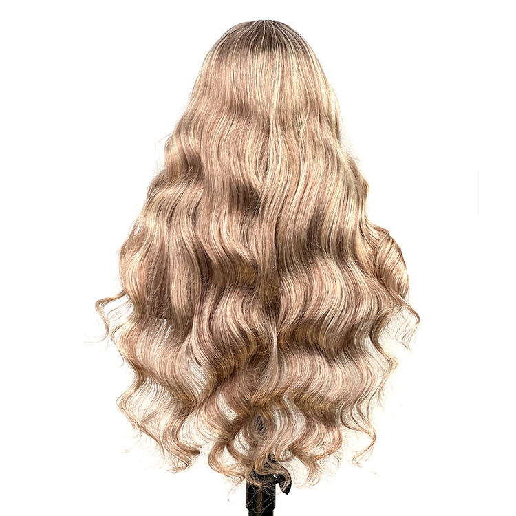 Platinum Blonde Highlight Wig