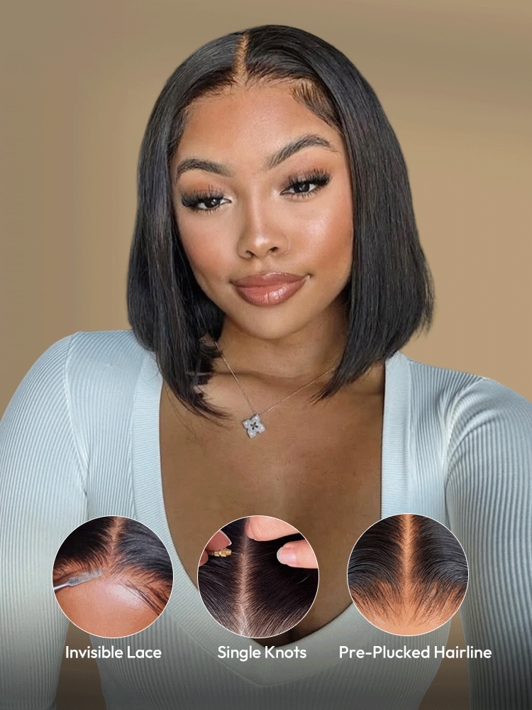 Straight Short Bob Wigs
