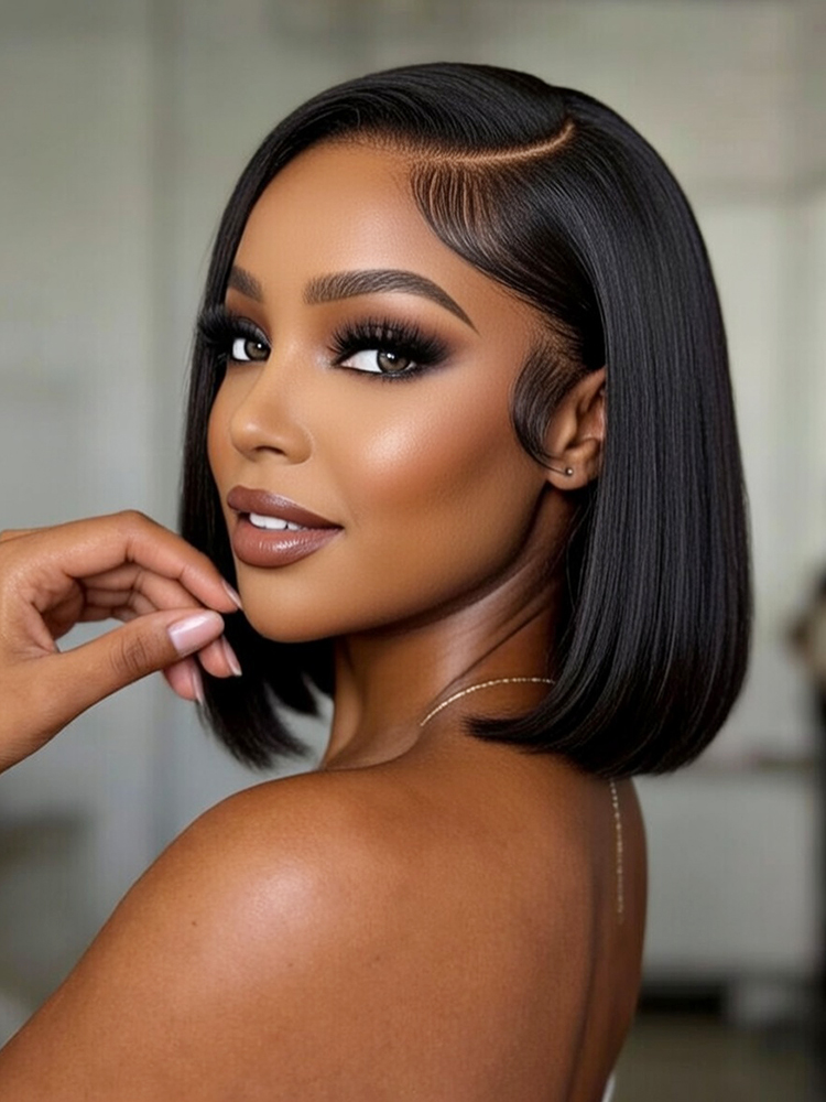 Invisible Lace Straight Wig