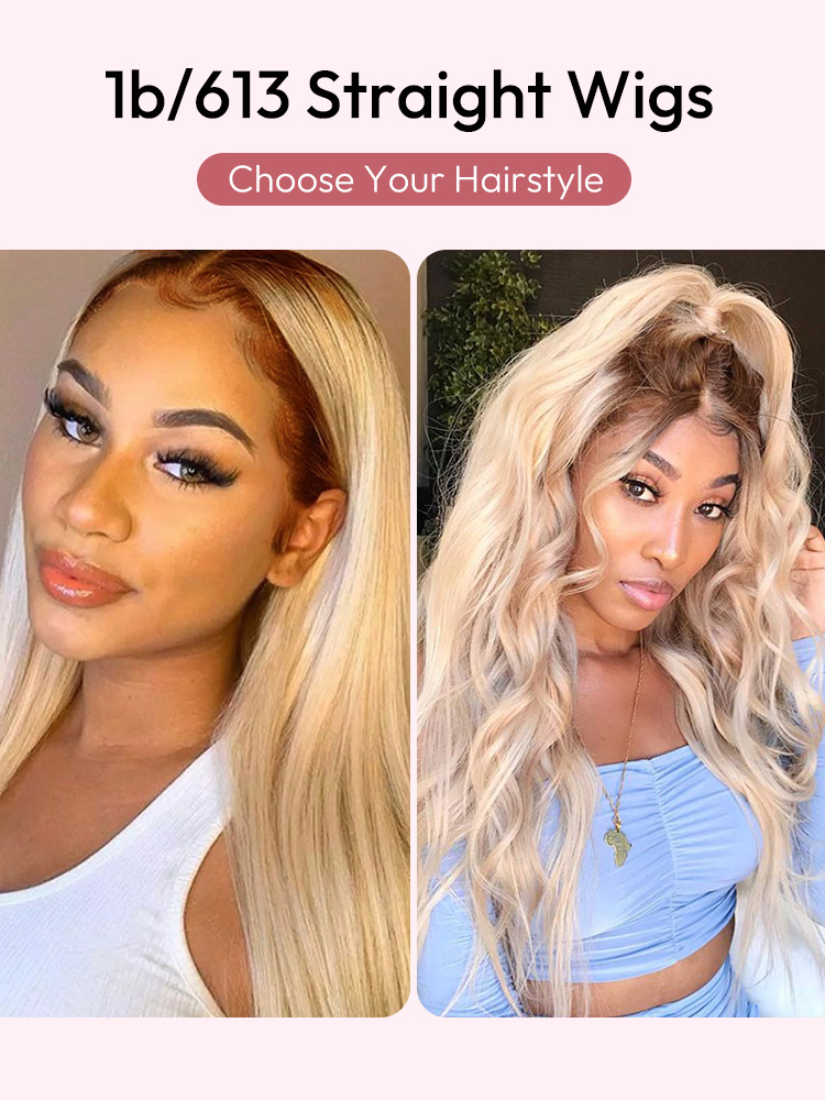 1B/613 Straight Wigs