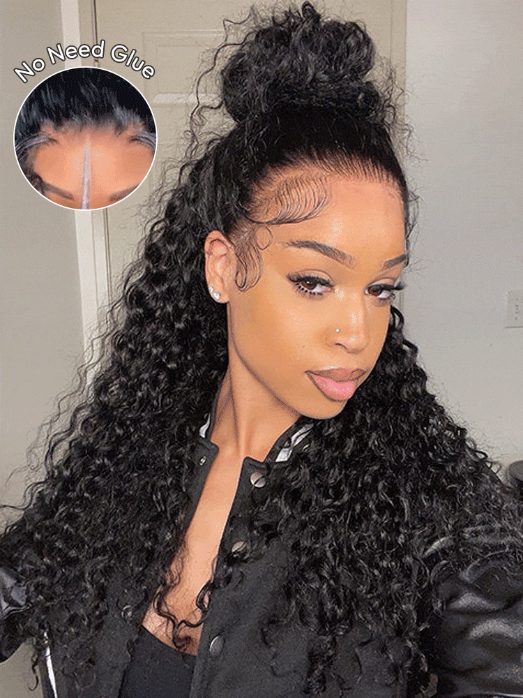 Black Hair Glueless Wigs