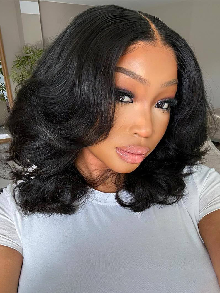Invisible Lace Loose Body Wave Wig
