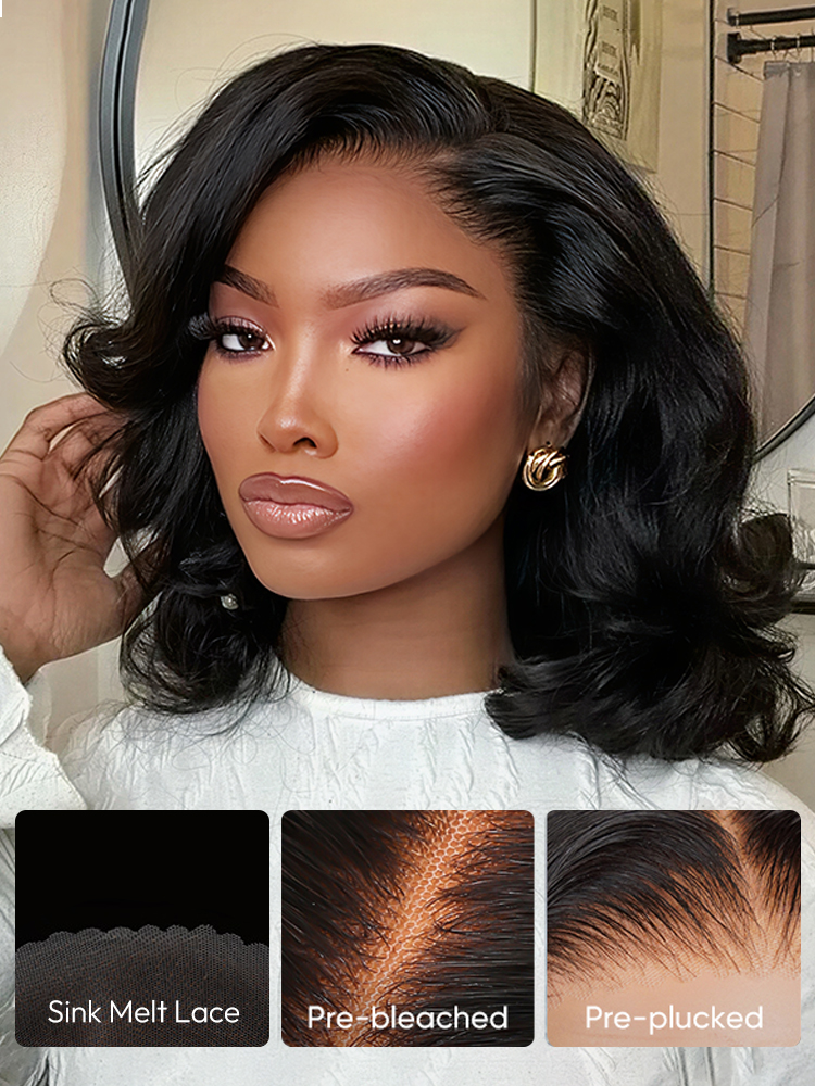Skin Melt Lace Loose Body Wave Wig