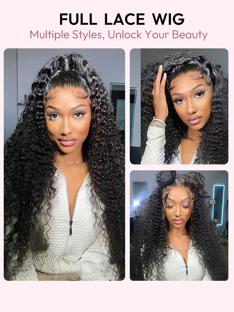 Water Wave Natural Looking Wigs