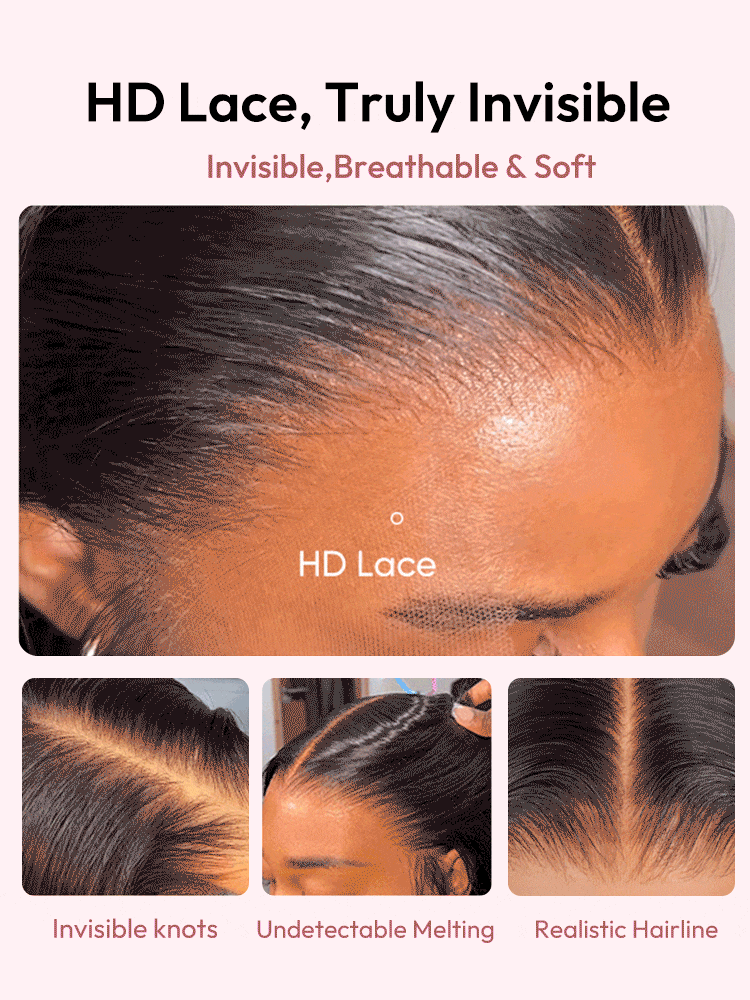 Invisible HD Lace Front Wigs