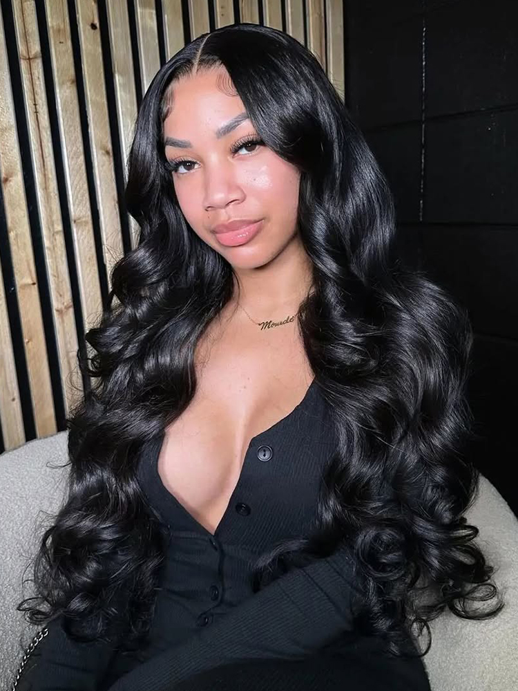 Body Wave Invisible Lace Front Wigs