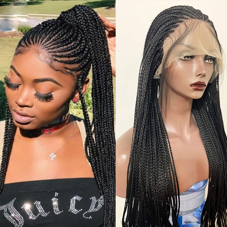 Braids Lace Frontal Wigs