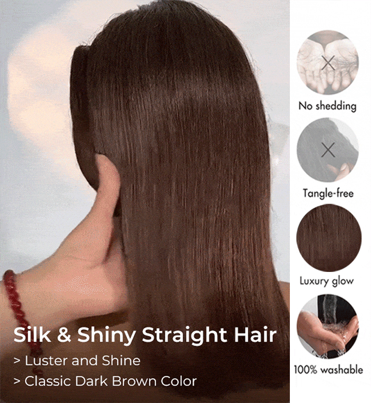 Silk & Shiny Straight Hair