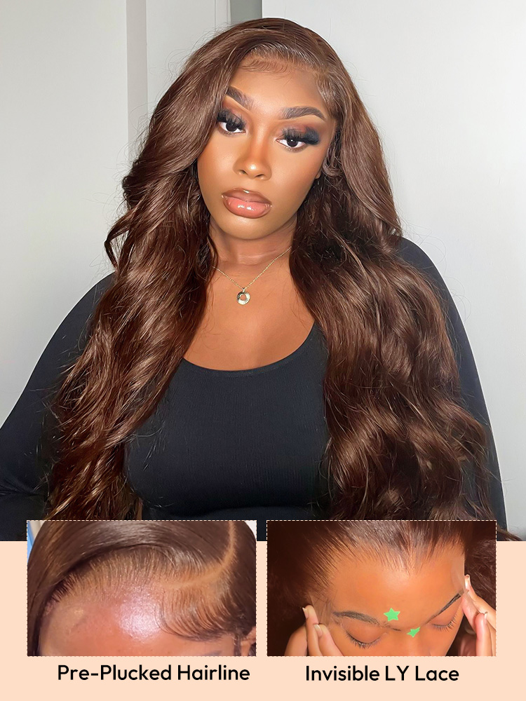 Brown HD Lace Wig Brown HD Lace Wig