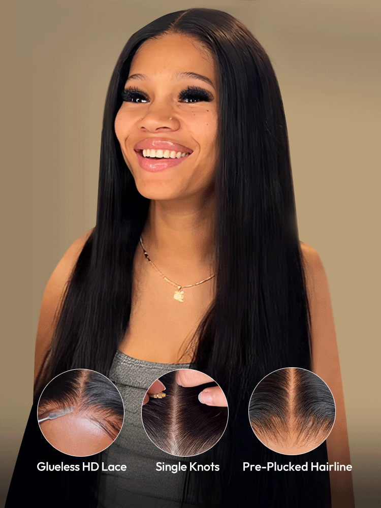 Brazilian Straight Human Hair Wigs