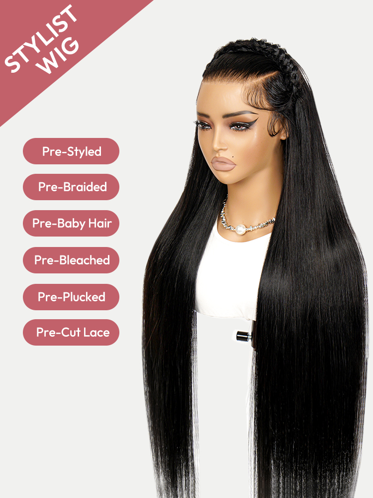Straight Braided Wigs