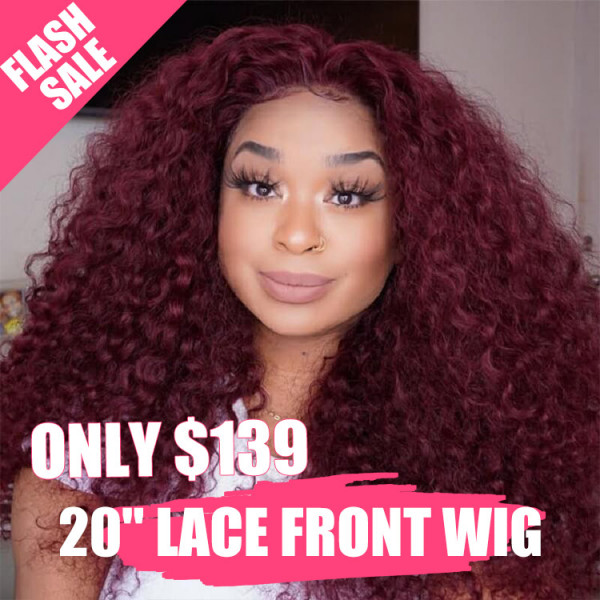Burgundy Lace Wigs