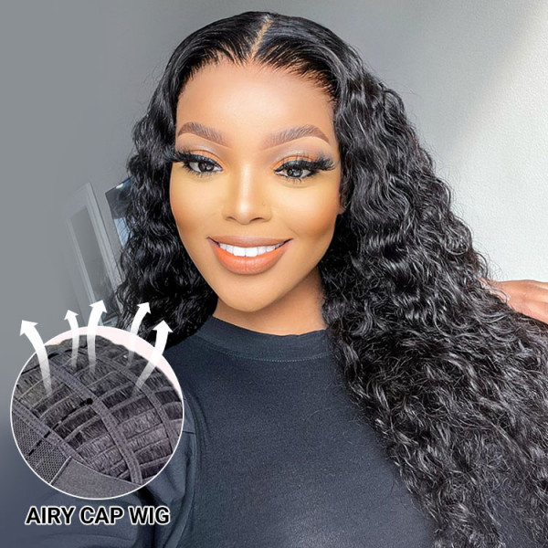 Glueless Water Wave Lace Wig
