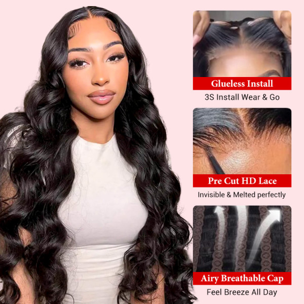 Air Wig With Breathable Cap