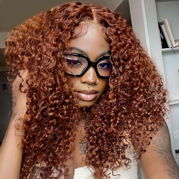 Colored Curly Wig