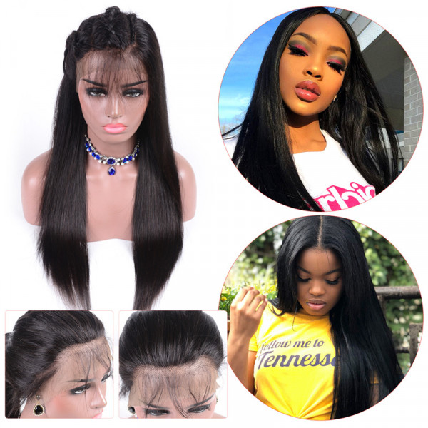 Black Lace Front Wigs