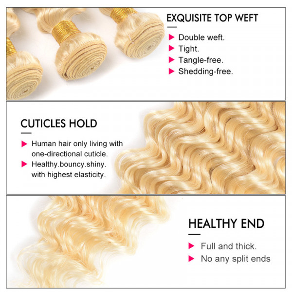 613 Human Hair Bundles