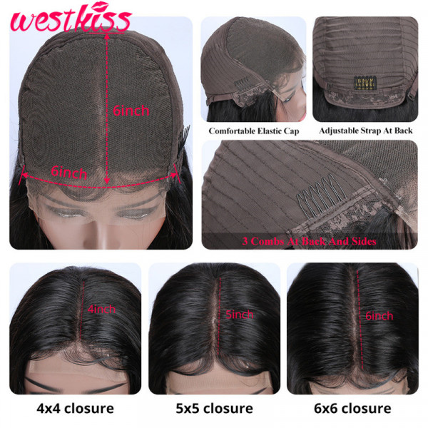 6*6 Closure Wigs
