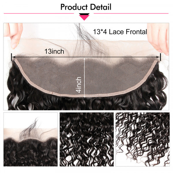 water wave 13*4 lace frontal