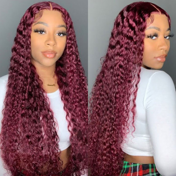  Burgundy Colored Wigs