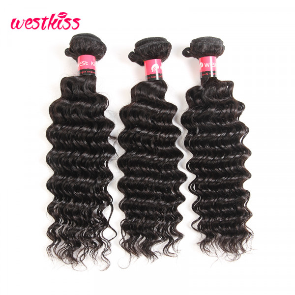 Malaysian Deep Wave Virgin Hair 3 Bundles