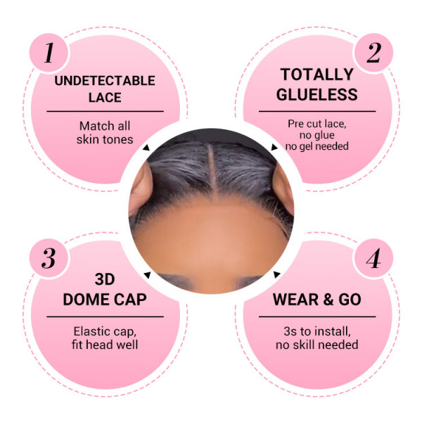 99j Glueless Wear and Go Wig