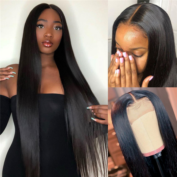 Straight Hair Lace Front Wigs