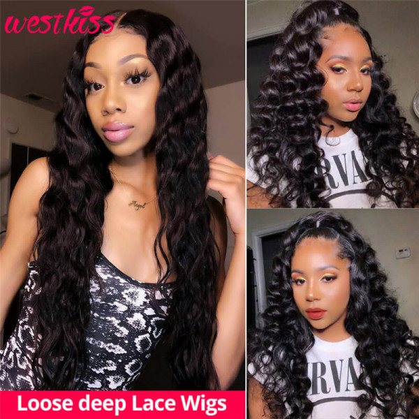 Loose Deep Lace Front Wigs 