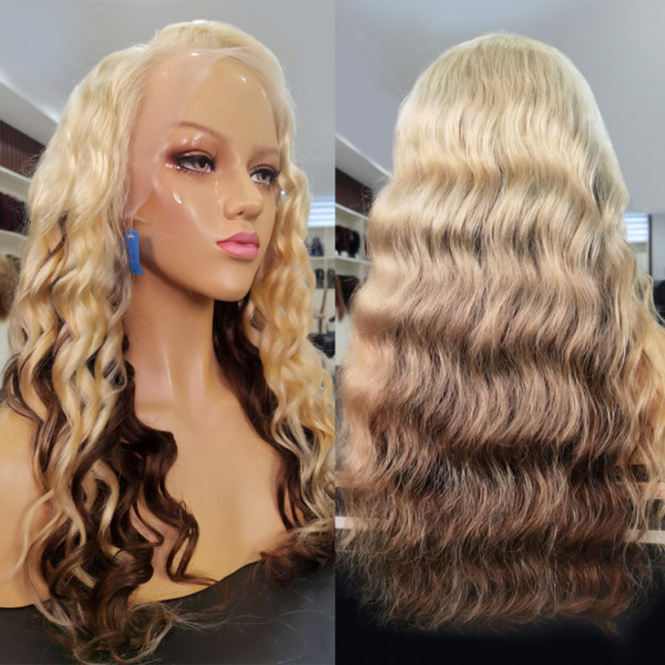 ombre body wave wig