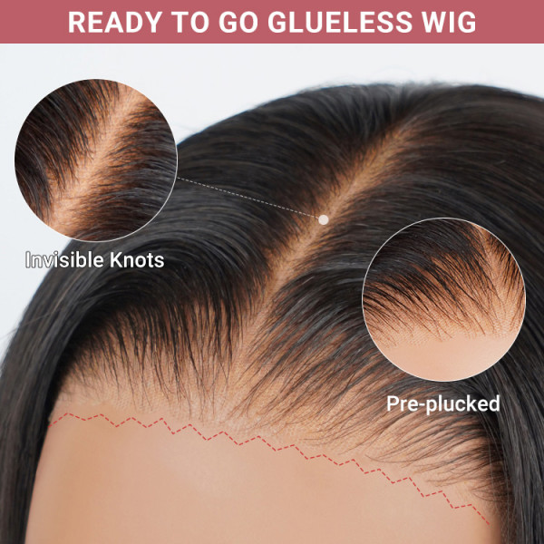 Straight HD Glueless Wigs