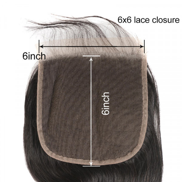 Brazilian Hair Bundles With Closure