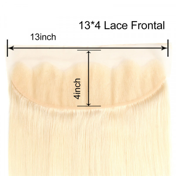Blonde Straight Lace Frontal