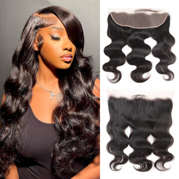 Hair Closures Brazilian Body Wave Hair 13x4 Lace Frontal Closure