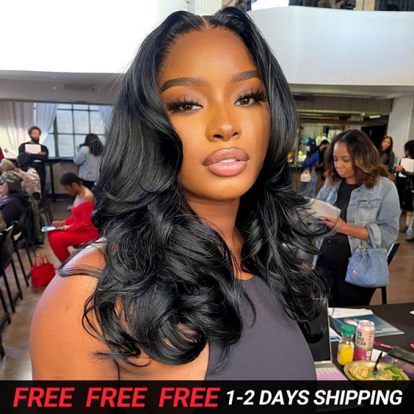 Body Wave 180% Density HD Lace Front Wigs Quality Invisible 13*4 HD Lace Wigs
