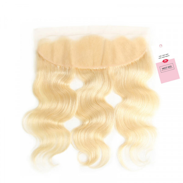 613 Color Body Wave 13*4 Ear To Ear Blonde Lace Frontal Closure 