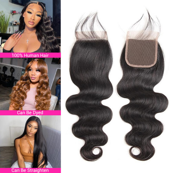 New Arrival Body Wave 5*5 HD Lace Closure With Baby Hair Human Hair Closure 