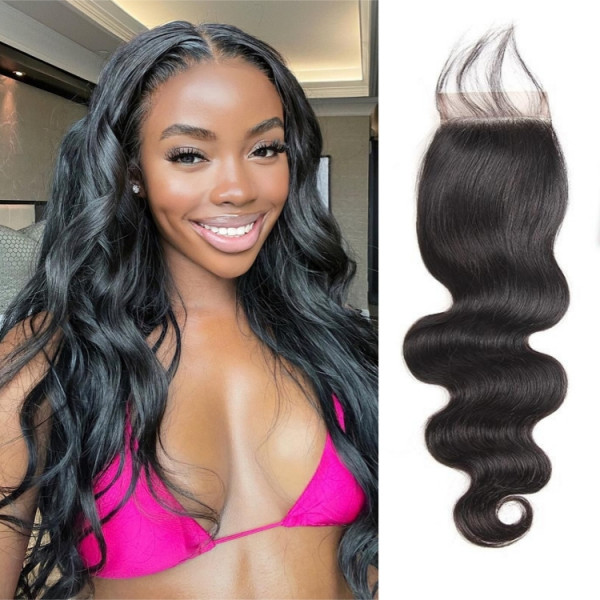 West Kiss Brazilian Body Wave Hair HD Lace Closures Frontal