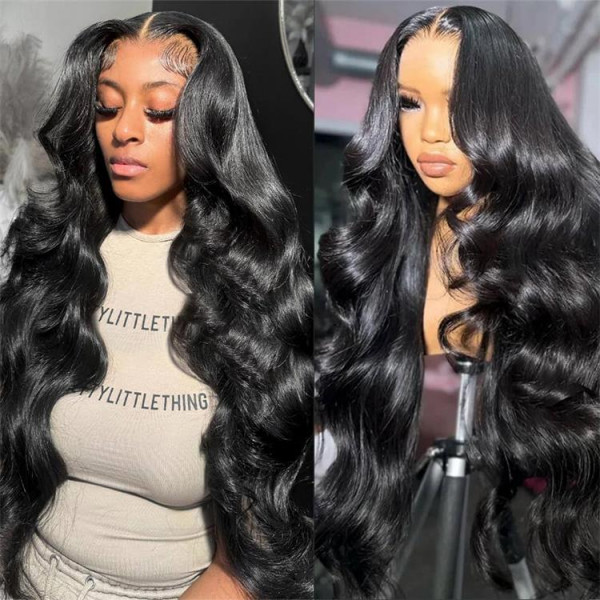 HD Lace Wigs Body Wave Transparent Wigs Brazilian Lace Front Wigs 