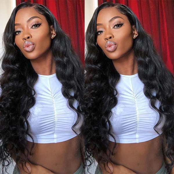 Body Wave 13*6 Long Hair Wigs 36 Inch Wig Affordable Long Lace Front Wigs