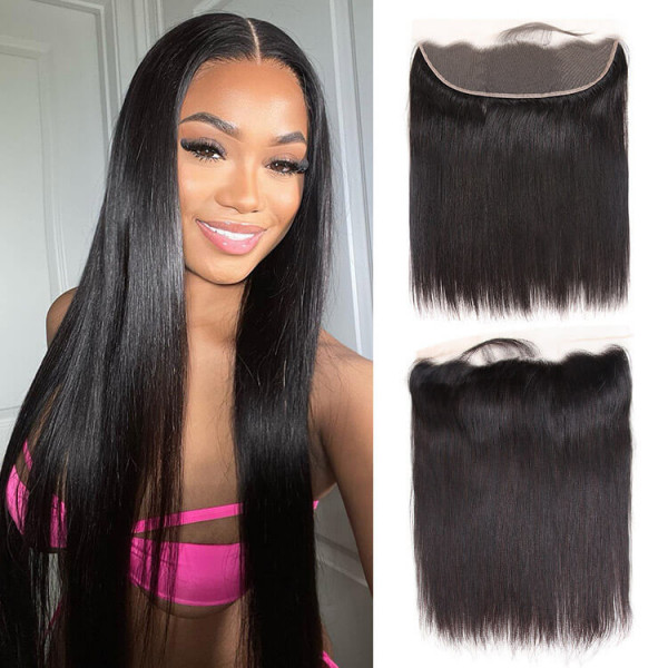 West Kiss Brazilian Hair Straight Hair Frontal 13x4 Cheap Lace Frontals And Closures 