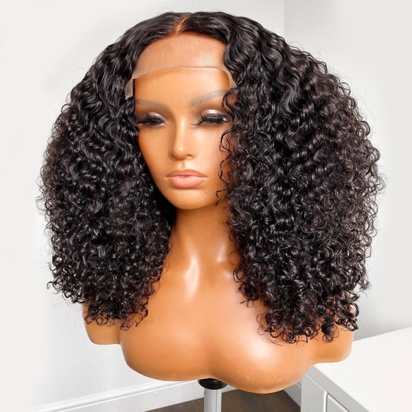 Curly Lace Wigs 180% Density Curly Hair Weave Cheap Human Hair 5x5 Lace Wigs